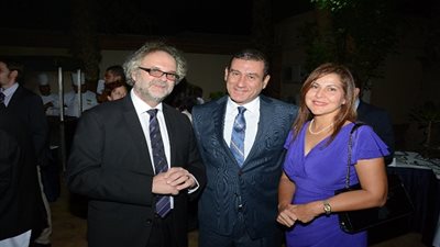 سفير المجر يحتفل بالعيد الوطنى لبلاده بحضور لواء مراد موافي والانبا أرميا (صور) 