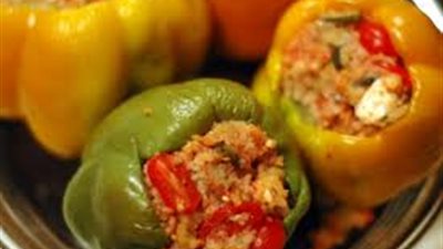 طريقة عمل الفلفل المحشي   
