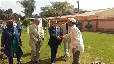 رئيس جامعة بنها يتفقد مطابخ المدينة الجامعية (صور)