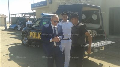 مدير أمن بورسعيد يفاجئ قسم شرطة الضواحي وكمين الجميل (صور)