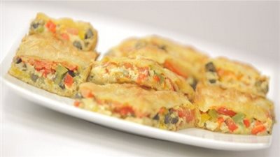 طريقة تحضير جلاش بحشوة البيتزا