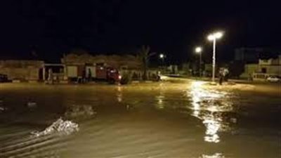 الهلال الأحمر يدفع بفرق ومساعدات لإنقاذ مواطني رأس غارب.. والمحافظة تدفع ب1000كرتونة غذائية