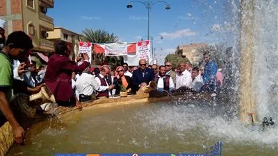 محافظ مطروح ميدان واحة سيوة بعد تطويره (صور)