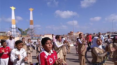 محافظ كفرالشيخ يتفقد النصب التذكاري بالبرلس واستعدادات المحافظة للعيد القومي (صور)
