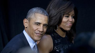 أوباما يوضح موقف زوجته من الترشح لرئاسة الولايات المتحدة