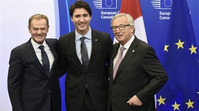 توقيع اتفاق تجاري تاريخي بين كندا الاتحاد الأوروبي 