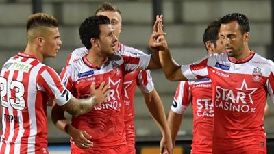 تريزيجيه يتألق وموسكرون يخسر أمام كورتراييك بالدوري البلجيكي