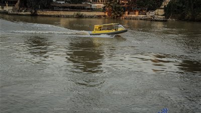 سيول الصعيد تتسبب في تغير لون مياه النيل (صور) 