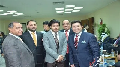 هاني شاكر يصل حفل افتتاح مونديال القاهرة للإعلام (صور)
