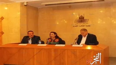 ريم خيرى شلبى وياسر عثمان يناقشان 