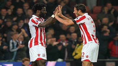 صور مباراة ستوك سيتي وسوانزي بالدوري الإنجليزي 