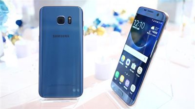 رسمياً.. الإعلان عن النسخة الزرقاء من الهاتف الذكي Galaxy S7 Edge