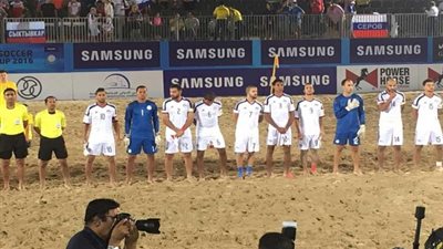 منتخب الشاطئية يخسر أمام روسيا بالستة بافتتاح كأس العالم للقارات