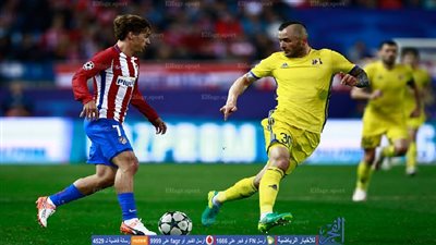 بالفيديو.. جريزمان يسجل هدفا رائعا في شباك روستوف بدوري الأبطال