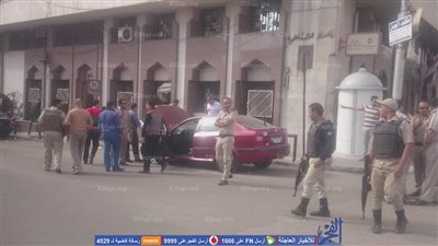 كردون أمني بميدان 