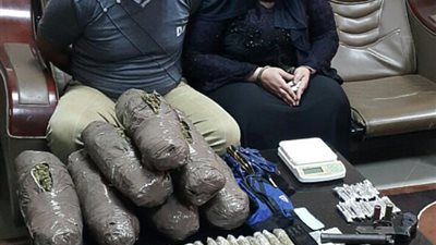 تفاصيل القبض على سيدة وشقيقها يتاجرا بالمخدرات في الدقهلية 