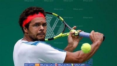 تسونجا يتأهل إلى ربع نهائي بطولة باريس للأساتذة