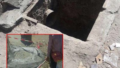 إغلاق حفرة صرف صحى كادت تودى بحياة معلمة 