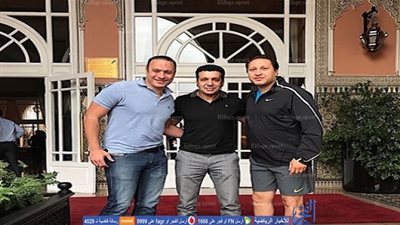 خشبة ونادر السيد يصلان المغرب استعدادا لاحتفالية العيون