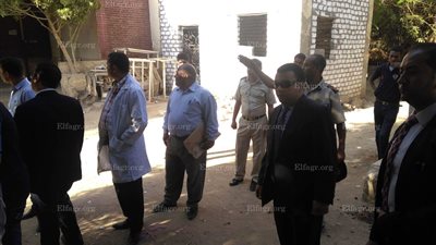 النيابة الإدارية تعاين مستشفى جرجا العام (صور)