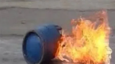 انفجار اسطوانة بوتجاز يثير ذعر أهالي قرية بالمحلة