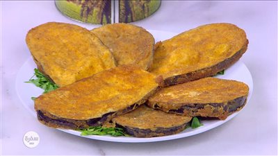 طريقة عمل الباذنجان البانيه   