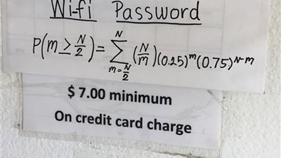 مطعم أمريكي يجبر زبائنه علي حل المسائل الرياضية..لهذا السبب  