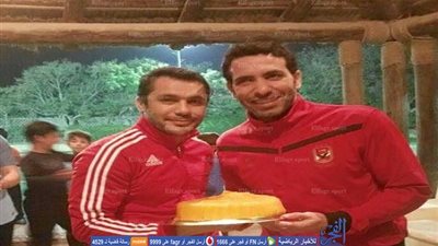 بالصور.. أحمد حسن يحتفل بعيد ميلاد 