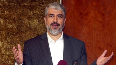 مشعل يطالب ترامب بتغيير السياسة الأمريكية تجاه فلسطين