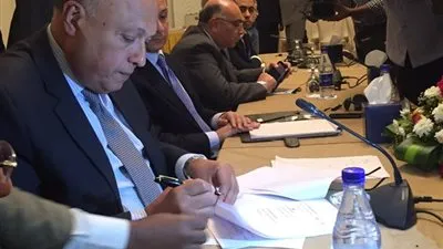 وزير الخارجية يترأس اجتماع مجلس إدارة الوكالة المصرية للشراكة من أجل التنمية 