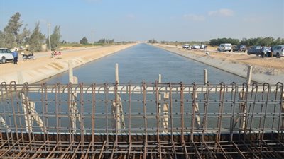 إحلال وتجديد 4 كباري أعلي ترعة 