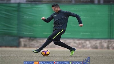 سر صورة كريستيانو رونالدو مع أبو هشيمة