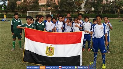 براعم بورسعيد يرفعون علم مصر في مهرجان البراعم (صور)