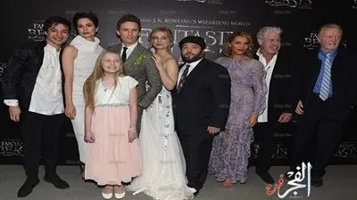 ايدي ريدمان يتألق في العرض الأول لـ Fantastic Beasts (صور)