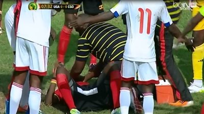 بالفيديو.. إصابة قوية لمدافع أوغندا أمام الكونغو - مجموعة مصر