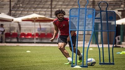 غالي ينتظم في مران الأهلى وغياب حسين السيد والشناوي وربيعة