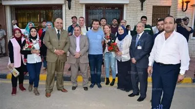 احتفالات من مطار مطروح الدولي بـ