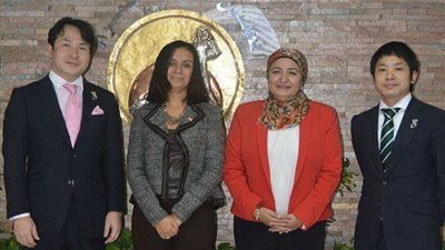 القومي للمرأة يبحث تبادل الخبرات مع السفير الياباني