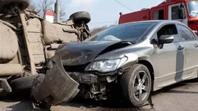 إصابة 4 أشخاص في حادث علي دائري الإسماعيلية