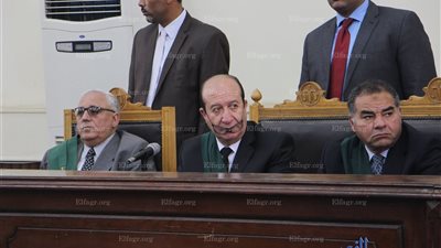  جلسة محاكمة المتهمين بقتل 