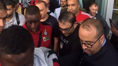 بعثة غانا تغادر مصر في الواحدة ليلا 