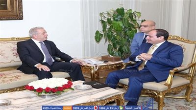 الرئيس يستقبل المفوض الأوروبي لشئون الهجرة والمواطنة‎ 