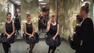 أسرع امرأة بالعالم في تصفيف الشعر (فيديو)