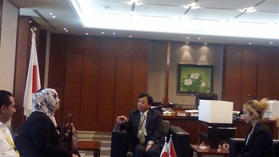 سفير اليابان بالقاهرة: نتمنى زيادة عدد المشروعات الخدمية فى مصر 