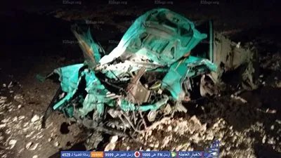 النيابة العامة بسوهاج تصرح بدفن 3 جثث من ضحايا حادث طريق البحر الأحمر (صور)