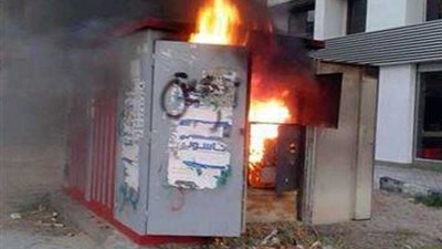 حريق كوبري الشرقاوية يتسبب في إنقطاع الكهرباء عن شبرا الخيمة