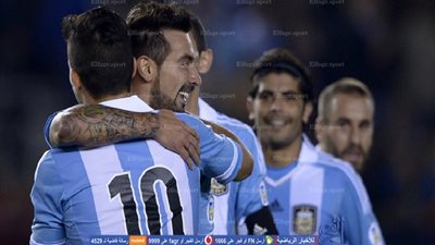 اتهام نجم الأرجنتين بتدخين 