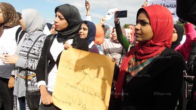 تظاهرة حاشدة لطلاب الثانوية العامة بالإسكندرية احتجاجًا على درجات الحضور (فيديو وصور)