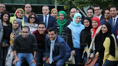 حزب مستقبل وطن ينظم زيارة إلى مستشفى ٥٧٣٥٧ 