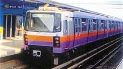 تعطل أحد القطارات بمحطة مترو كلية الزراعة 